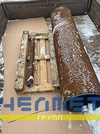 Отгрузка трубы 402х9 ст20 ГОСТ 8732-78, дл. 1,7 м 163 кг в г. Томск